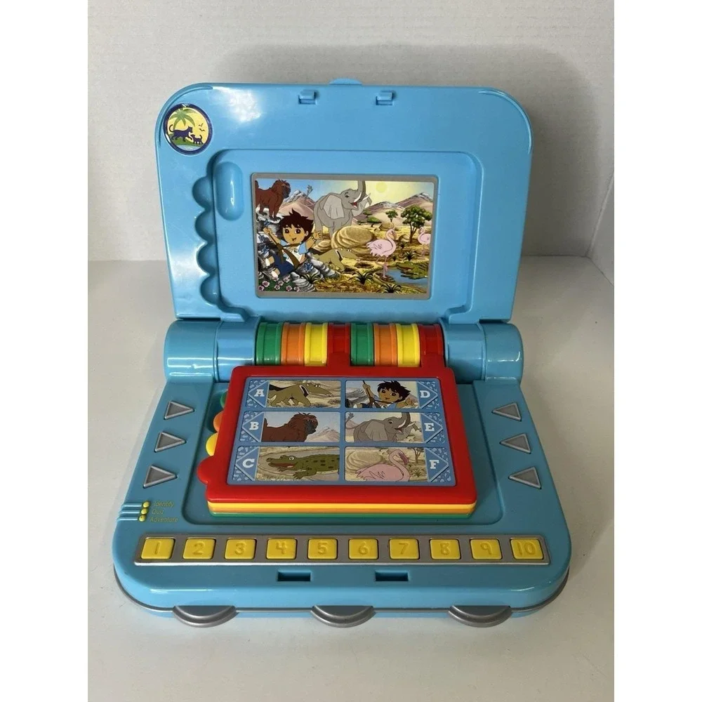 2006 Mattel GO, DIEGO, GO! Animal Discovery Laptop VIACOM Tested/Works